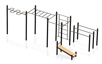Спортивный комплекс воркаут ВС-57 в Хабаровске