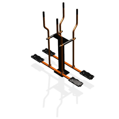 Уличный тренажер  "Лыжи двойные"   УТ210 в Хабаровске