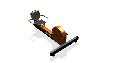 Силовой уличный тренажер  "Велотренажер"  УТ410 в Хабаровске