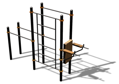 Спортивный комплекс воркаут ВС-137 в Хабаровске