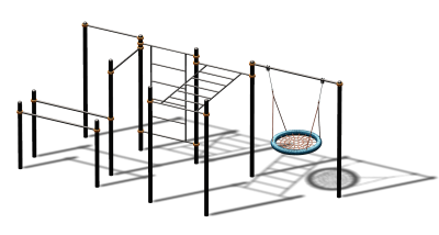 Спортивный комплекс воркаут ВС-105 в Хабаровске