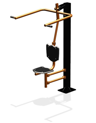 Уличный тренажер "Верхняя тяга одинарный" УТ 114 в Хабаровске