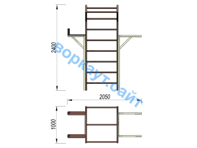 Детский спортивный комплекс 3 в 1 ДСК 3103 в Хабаровске