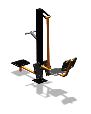 Уличный тренажер "Жим ногами Твистер" УТ305 в Хабаровске