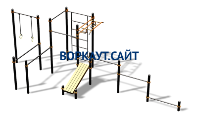 Спортивный комплекс воркаут ВС-95 в Хабаровске