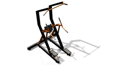 Силовой уличный тренажер  "Комбинированный станок"  УТ416 в Хабаровске