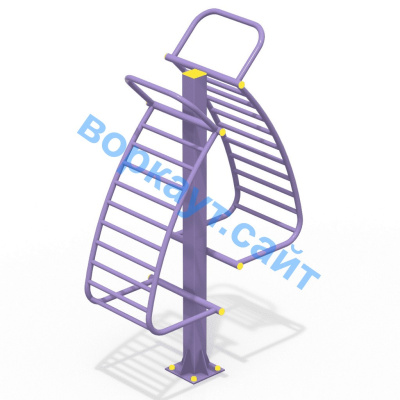 Уличный тренажер для пресса УТ 012 в Хабаровске