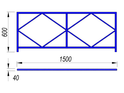 Ограждение площадки МАФ 5001 в Хабаровске