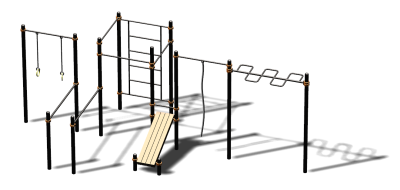 Спортивный комплекс воркаут ВС-85 в Хабаровске