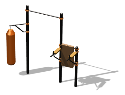 Спортивный комплекс воркаут ВС-148 в Хабаровске