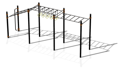 Спортивный комплекс воркаут ВС-147 в Хабаровске