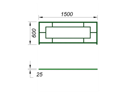 Ограждение площадки МАФ 5000 в Хабаровске