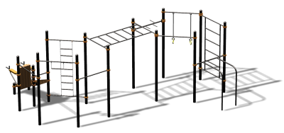 Спортивный комплекс воркаут ВС-86 в Хабаровске