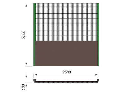 Ограждение хоккейной коробки МАФ 5202 в Хабаровске