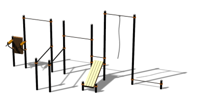 Спортивный комплекс воркаут ВС-90 в Хабаровске