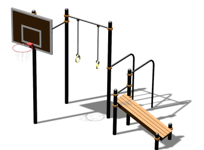 Спортивный комплекс воркаут ВС-143 в Хабаровске