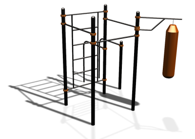 Спортивный комплекс воркаут ВС-144 в Хабаровске
