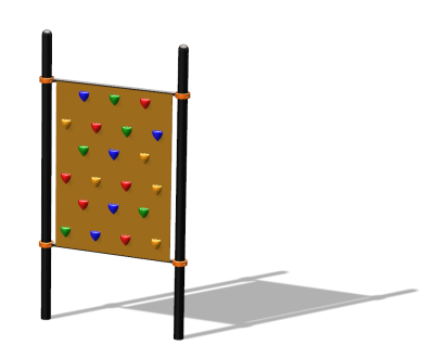 Воркаут стена для лазания ВС-35 в Хабаровске