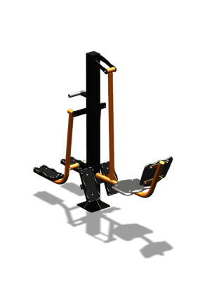 Уличный тренажер "Жим ногами Шпагат" УТ315 в Хабаровске