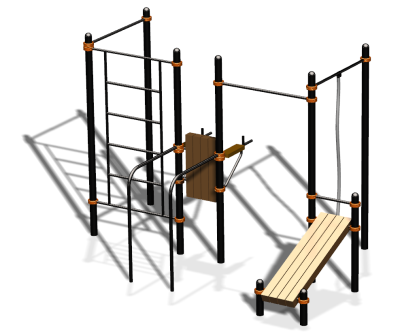 Спортивный комплекс воркаут ВС-145 в Хабаровске