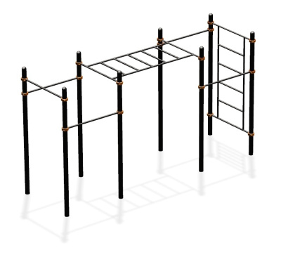 Спортивный комплекс воркаут ВС-54 в Хабаровске