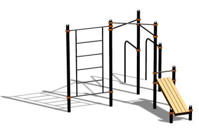Спортивный комплекс воркаут ВС-133 в Хабаровске