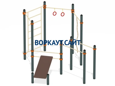 Спортивный комплекс воркаут ВС-49 в Хабаровске