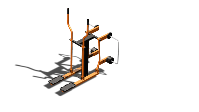 Силовой уличный тренажер  "Лыжи"  УТ406 в Хабаровске