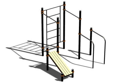 Спортивный комплекс воркаут ВС-123 в Хабаровске