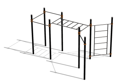Спортивный комплекс воркаут ВС-117 в Хабаровске